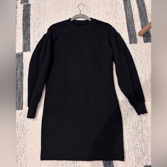 Etica Black Long Sleeve Dress 100% cotton - Picture 1 of 6